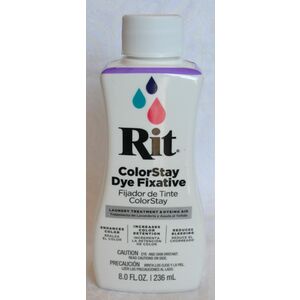 RIT ColorStay Dye FIXATIVE 236ml Bottle (8 FL OZ), Enhances Colour