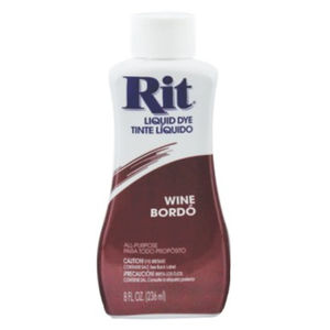 RIT WINE, All Purpose Liquid Fabric Dye 236ml (8 FL OZ)