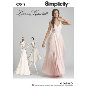 Simplicity Pattern 8289 Women's Special Occasion Dresses Simplicity Sewing Pattern 8289