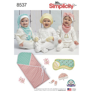 Simplicity Pattern 8537 Baby Accessories Simplicity Sewing Pattern 8537