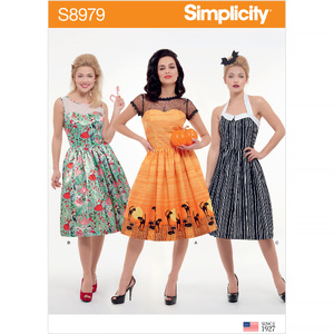 Misses&#39; Classic Halloween Costume Sizes 16-24, Simplicity Sewing Pattern 8979