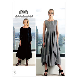 Vogue Sewing Pattern Misses&#39; Dress 1312F5 (Sizes 16-24)