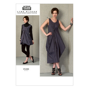 Vogue Sewing Pattern Misses&#39; Dress 1410E5 (Sizes 14-22)