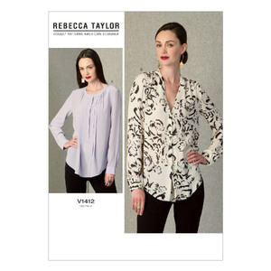 Vogue Sewing Pattern Misses&#39; Top 1412B5 (Sizes 8-16)