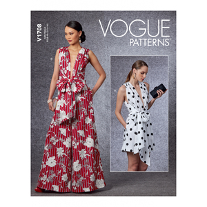 Vogue Sewing Pattern - Misses&#39; Jumpsuit 1708B5