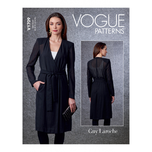Vogue Sewing Pattern - Misses&#39; Jacket &amp; Belt 1709B5