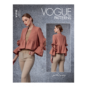 Vogue Sewing Pattern - Misses&#39; Jacket 1710F5
