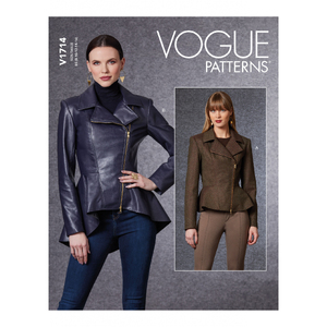 Vogue Sewing Pattern - Misses&#39; Jacket 1714B5