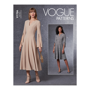 Vogue Sewing Pattern - Misses&#39; Dress 1724B5