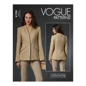 Vogue Sewing Pattern - Misses&#39; Jacket 1751B5