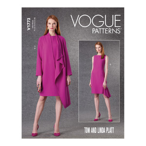 Vogue Sewing Pattern - Misses&#39; Jacket &amp; Dress Tom &amp; Linda Platt 1773B5