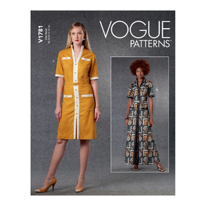 Vogue Sewing Pattern - Misses&#39; Dresses &amp; Belt 1781F5