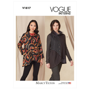 Vogue Sewing Pattern - Misses&#39; Jacket and Vest 1817B5