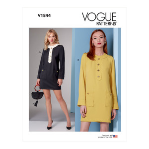 Vogue Sewing Pattern - Misses&#39; and Misses&#39; Petite Dress 1844B5