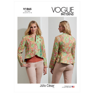 Vogue Sewing Pattern - Misses&#39; Jacket 1865F5