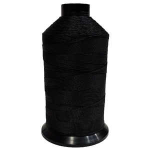 Arianna VELA Bonded Polyester TKT10 UV Treated Thread, 1000m BLACK (012)