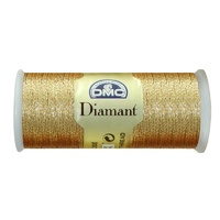DMC Diamant Thread, #D3821 LIGHT GOLD, 35m Hand Embroidery Thread
