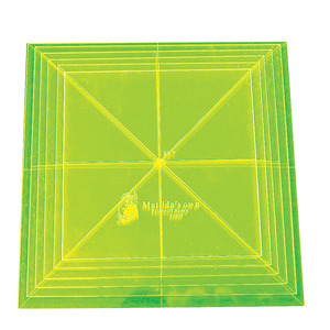 Matildas Own Large Square Template Set (Set of 6) - 3in to 4.25in (VH019)