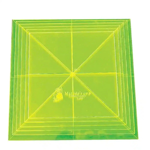 Large Square Set (Set of 6) - 5.5in to 8in, Patchwork Template set, VH023