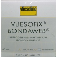 Vilene Vliesofix Bondaweb Double Sided Web Adhesive Paperback 45cm Per Metre