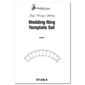 Wedding Ring Unit B (Judy Niemeyer Quilting) Patchwork Template