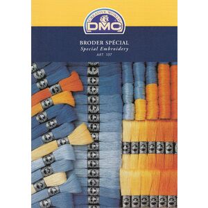 DMC BRODER Thread Colour Card Actual Threads Art. 107