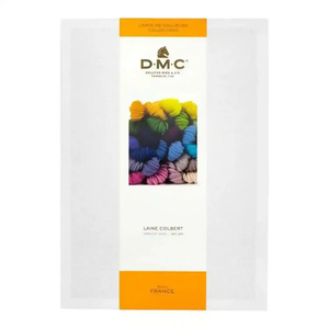 DMC Tapestry Wool Colour Card Actual Wool, Laine Colbert Chart W486