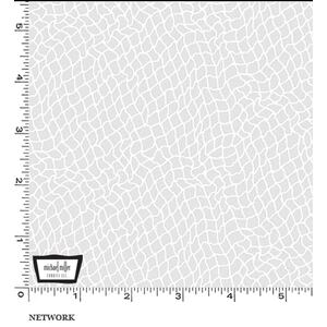 Michael Miller Fabrics White Hot Tone On Tone Cotton Fabric 110cm Wide (As low as $22.00 per Metre)