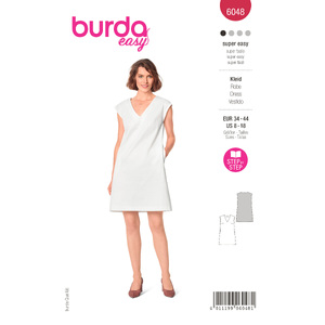 6048 BUR MISSES DRESS Burda Sewing Pattern 6048