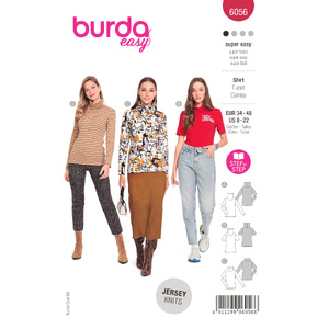 6056 BUR MISSES TOP / VEST Burda Sewing Pattern 6056