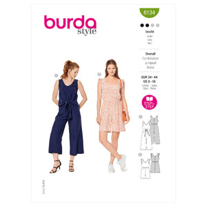 6134 BUR MISSES SPORTSWEAR Burda Sewing Pattern 6134