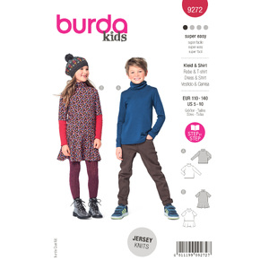 9272 BUR CHILD DRESS Burda Sewing Pattern 9272