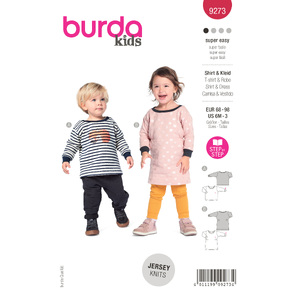9273 BUR BABY DRESS Burda Sewing Pattern 9273