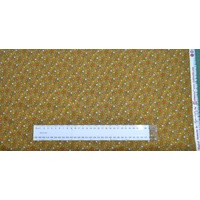 Clothworks Magical Memories Khaki 112cm wide Cotton Fabric Y1089.25