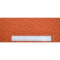 Cotton Fabric Per Metre, 110cm Wide, Magical Memories TERRA COTTA Y1092.51