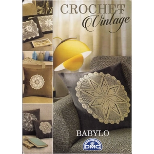 DMC Crochet Vintage Pattern Leaflet (Not in English) For Babylo Threads