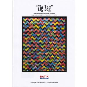 Batik Australia Quilt Patterns, ZIG ZAG &amp; NOUGHTS &amp; CROSSES
