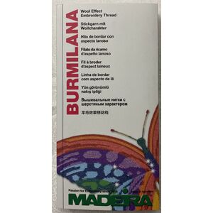 Madeira Burmilana Colour Card 69, Real Thread, Art. Nos. 813 &amp; 816