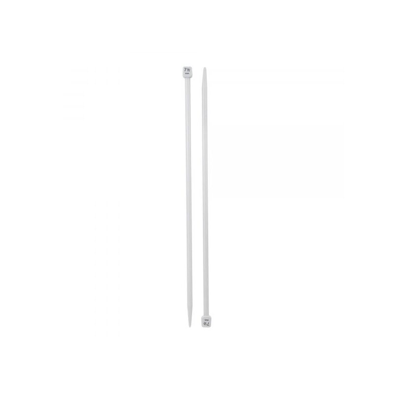 Birch 7.50mm x 35cm Knitting Needle, 1 Pair per Pack, aka Knitting Pins