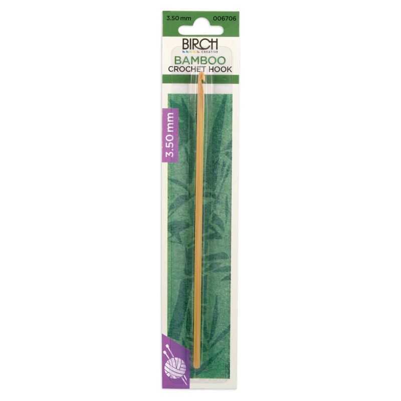Birch Bamboo Crochet Hook 3.50mm