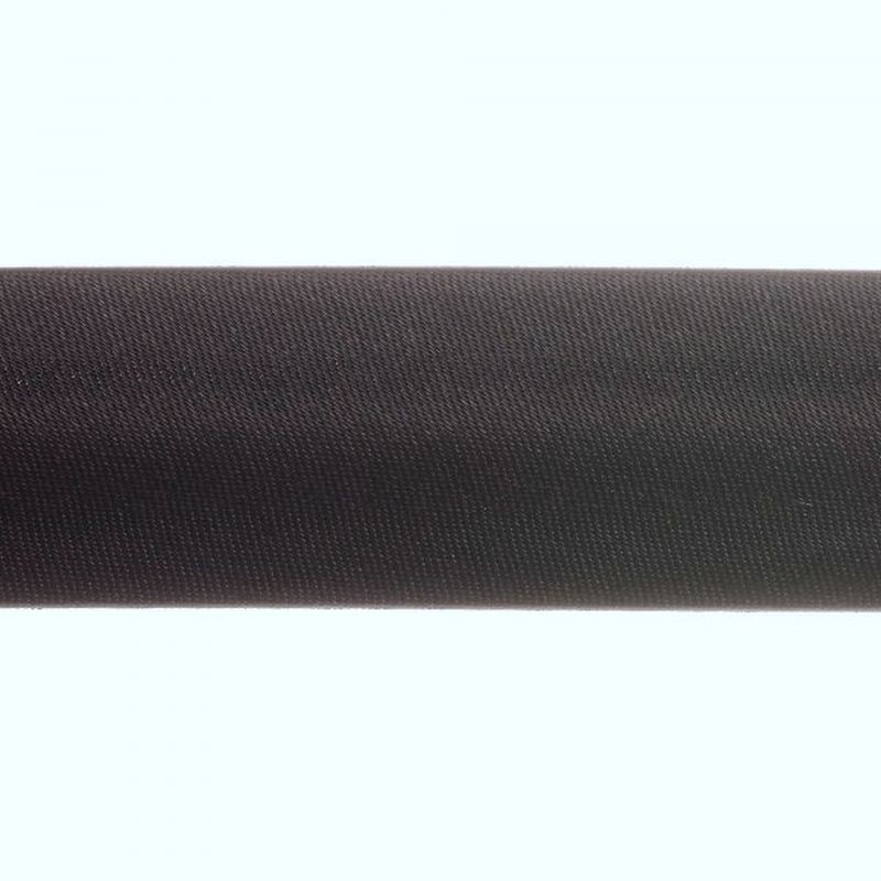 Satin Bias Binding BLACK 20mm x 25m roll