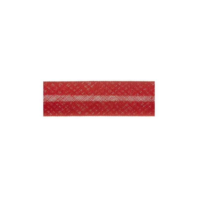 Birch RED Polycotton Bias Binding 12mm x 30m roll