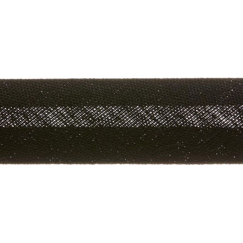 Birch BLACK Polycotton Bias Binding 25mm x 30m roll (008047)