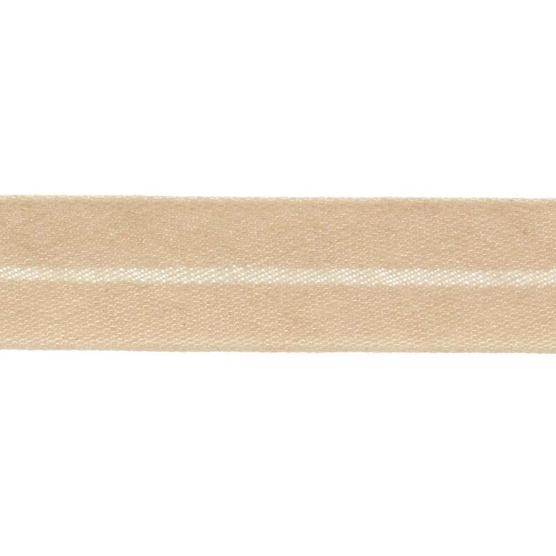Birch BONE Polycotton Bias Binding 25mm x 30m roll (008047)