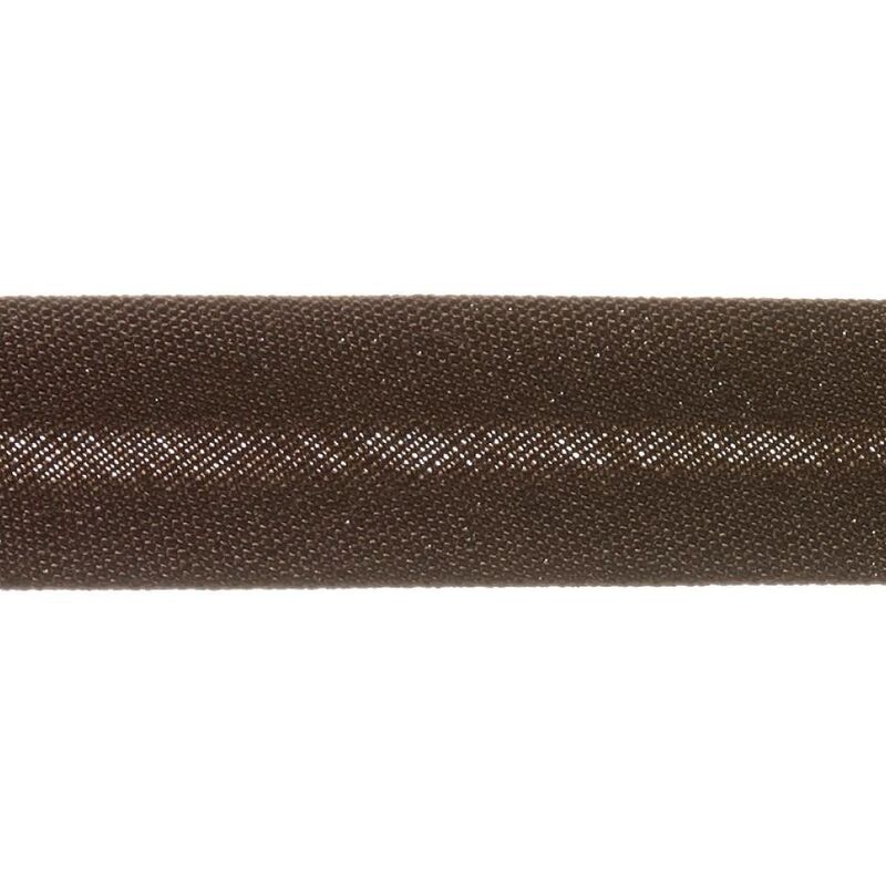 Birch BROWN Polycotton Bias Binding 25mm x 30m roll (008047)