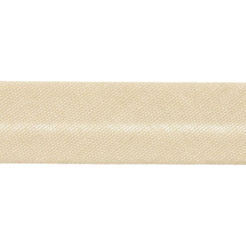 Birch CREAM Polycotton Bias Binding 25mm x 30m roll (008047)