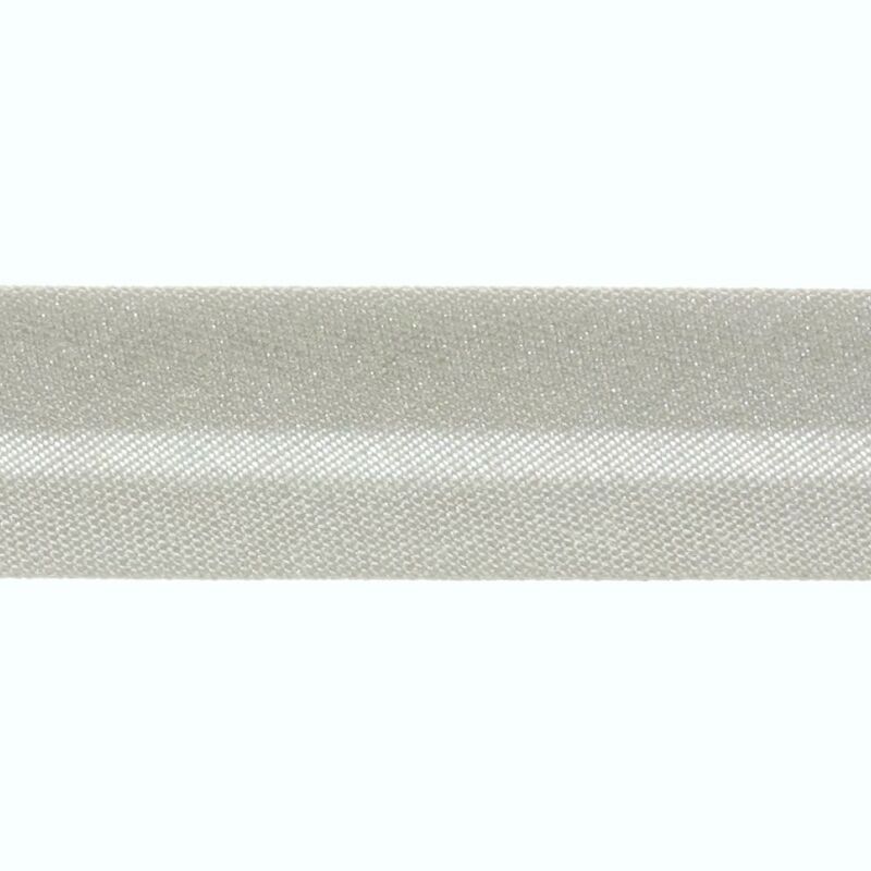 Birch GREY Polycotton Bias Binding 25mm x 30m roll (008047)