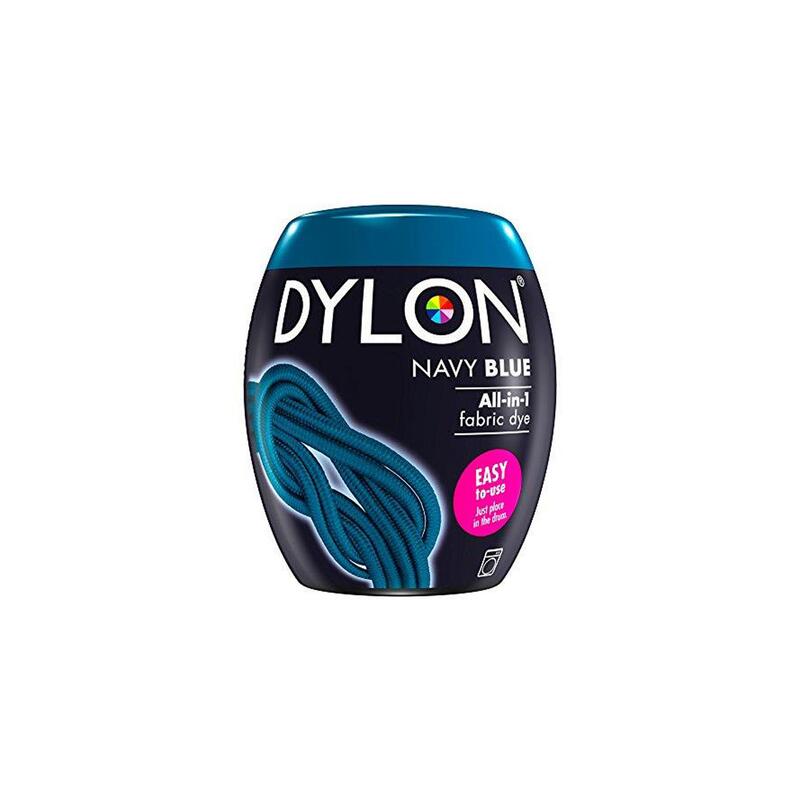 Dylon NAVY BLUE Fabric Dye, Machine Fabric Pod 350g
