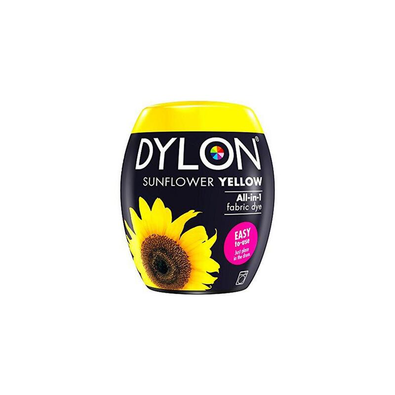 DYLON Sunflower Yellow All-In-1 Fabric Dye Pod 350g, The Dye Shop