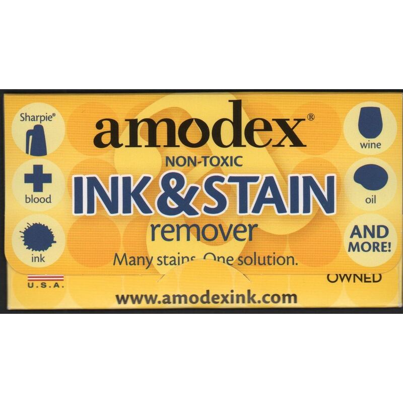 Amodex Ink & Stain Remover Single Trial Sachet Packed in Travel Packet